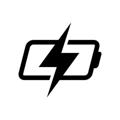 Battery Charging UI Icon for Interface and Device Design