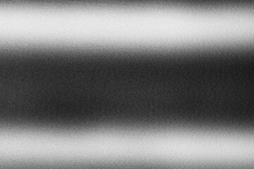 Black and white grainy gradient texture, background with noise monochrome stripes for design