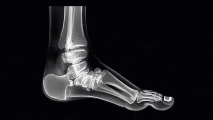 x-ray image of foots 