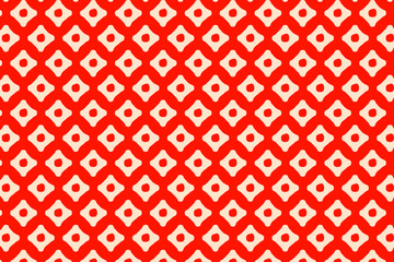 鹿の子模様の背景素材。伝統的な和柄テクスチャ。