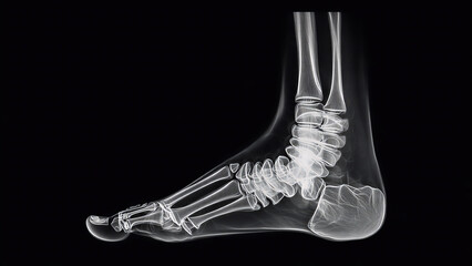 x-ray image of foots 