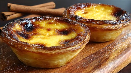 baked Custard tarts