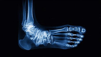 x-ray image of foots 