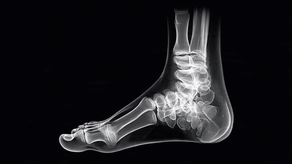 x-ray image of foots 