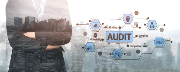 A confident businessman stands in front of a bustling cityscape, representing the critical elements...