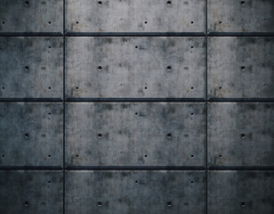 Concrete block wall surface textures function as a background for user interface designs in digital platforms.