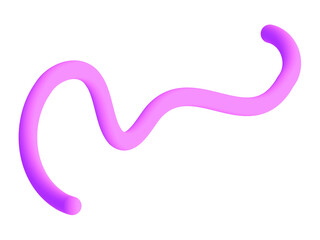 Vibrant Purple Light Wave