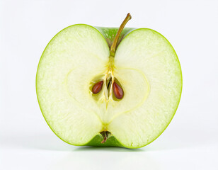 과일-사과-청사과-청사과단면-사과 슬라이스-사과반쪽