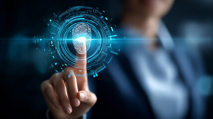 AI assistant voice chat interface display, faceless person interacting through microphone, AI voice chat visualization, digital communication concept, speech recognition smart technology