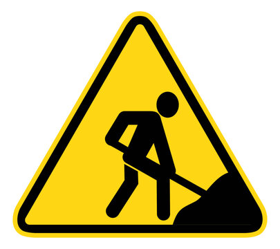 Attention zone de travaux