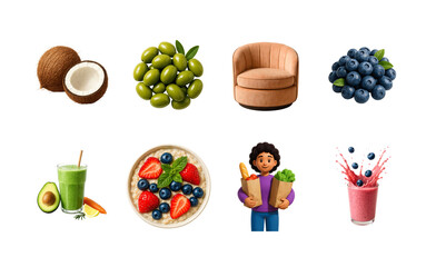 Healthy food and drink options for a vibrant lifestyle