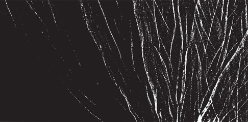 Scratched Grunge Urban Background Texture Vector. Dust Overlay Distress Grainy Grungy Effect. Distressed Backdrop Vector Illustration. Isolated Black on White Background. EPS 10.