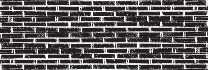Old brick wall texture. Grunge Urban Background Vector. Distressed Grainy Grungy Overlay Effect. Vector Illustration. EPS 10.
