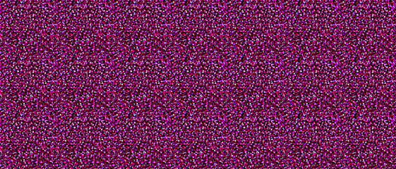 Glitter sparkle seamless background in magenta with bright purple highlights. Vector sequin shiny texture with violet shimmer. Perfect for wrapping paper, party decor, or washi tape