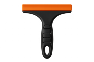 Ice scraper for car windshield frost removal