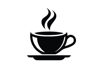 Obraz premium espresso vector icon silhouette