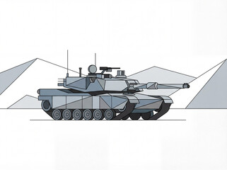 American main battle tank