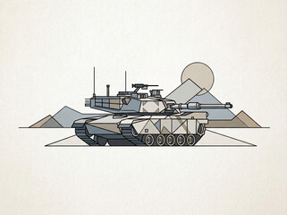 American main battle tank