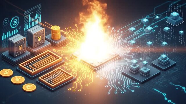 Digital finance abacuses meet circuits