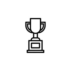 Elegant Trophy Award for Achievement Recognition in Sports or Competitions