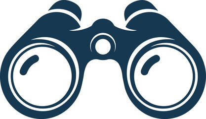 Binoculars icon Vector
