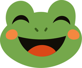 개구리얼굴
