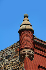 Corner Turret on Historic Building