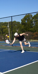 Diving for the Pickle Ball