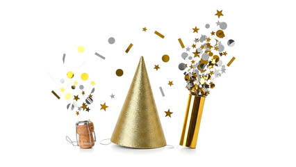 A festive collection of party items