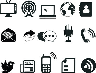 Black communication and media computer television