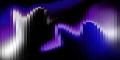 Gloss minimalist fluid 3D abstract background with white, blue, and violet gradient waves &mdash; iridescent glass texture, soft luminous glow, smooth vertical flow, transparent layers, and a futuristic.