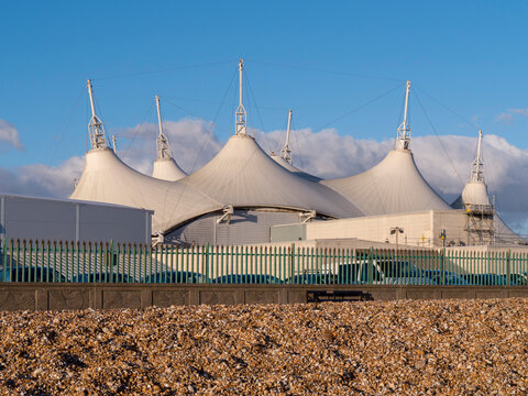 europe, UK, England, Sussex, Bognor Regis Butlins tent
