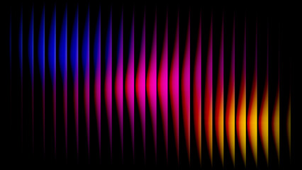 Abstract Colorful Light Wave Gradient Background
