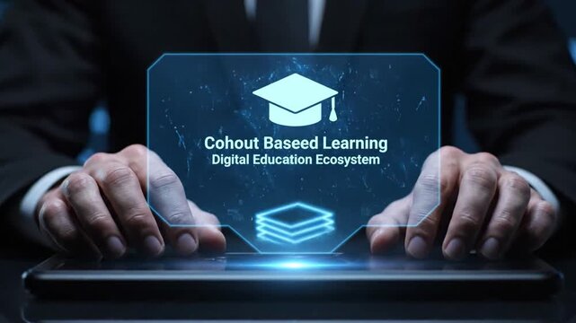 Cohort based learning and digital education ecosystem in modern settings