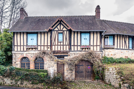 Maison normande traditionnelle &agrave; Veules-sur-Mer