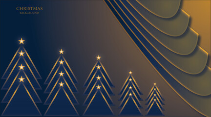 Christmas modern background art elegant festive luxury design.