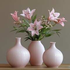 Serene Pastel Visual Composition With a Soft Background Minimalist Object Design and Clean Aesthetic Ideal for Marketing Materials or Product Display