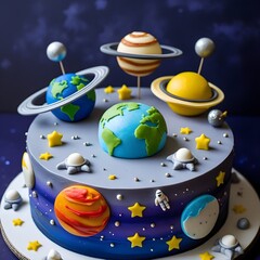 space style cake