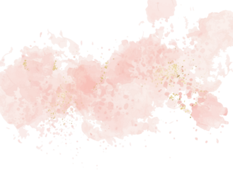 Modern abstract luxury wedding invitation templates with pastel pink watercolor, glitter gold, and valentines day background

