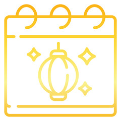 Calendar Gradient Icon