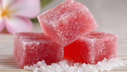 How to make pink sugar soap at home easily