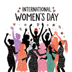 Women Celebrating International Womens Day Together.