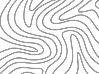 Bold Organic Curved Line Pattern