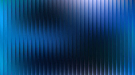 Abstract Blue Vertical Stripe Background With Dark Gradient And Smooth Light Texture