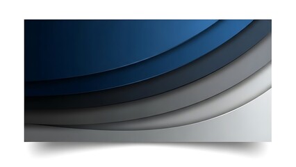 Abstract blue and gray layered background