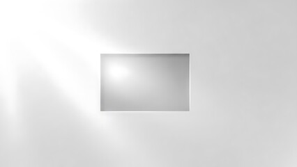 Simple mirror image on a white background