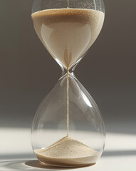 hourglass sand droping