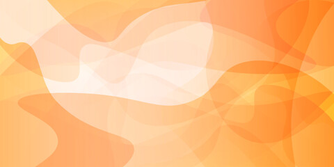 Soft orange abstract fluid background with layered smooth flowing shapes