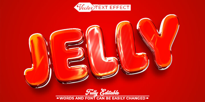  Jelly Slime Goo Vector Fully Editable Smart Object Text Effect