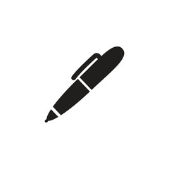 simple pen icon design vector. 